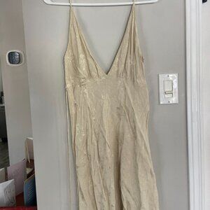 Aritzia Wilfred Prose Dress in Birch